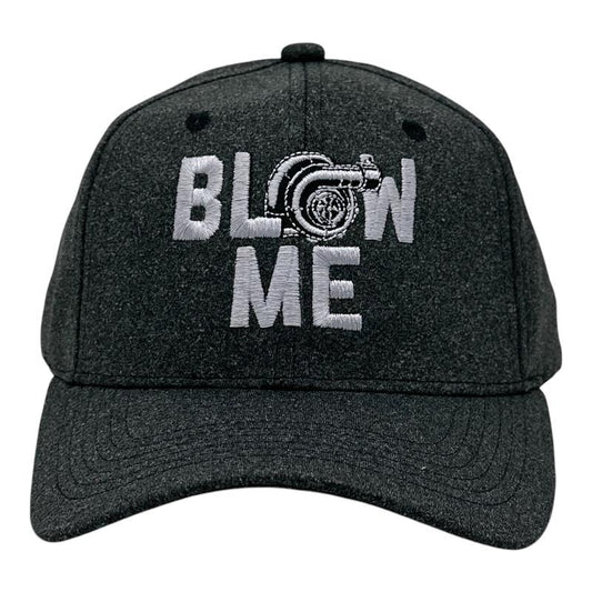 Blow Me Turbo Hat Funny Sarcastic Car Guy Mechanic Graphic Novelty Cap Funny Hats Sarcastic  Funny Mechanic  Novelty Caps for Men Black - Standard