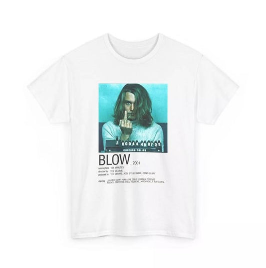 Blow Vintage movie Poster graphic T Shirt Retro Unisex Cotton Tee