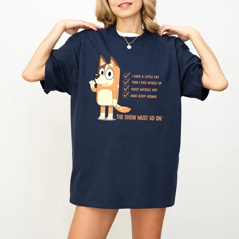 Bluey Mom funny Tee Shirt, Checklist for bluey mom Tee Shirt, Chili's check list hoodie, gift for Mothers Day, perfect Gift, Bluey Shirt