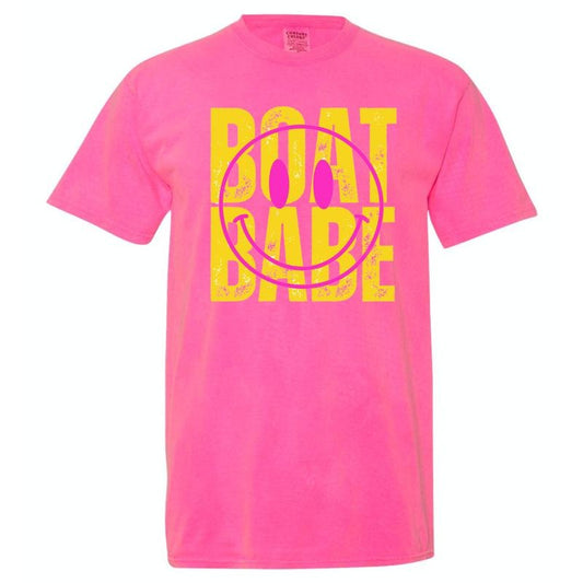 Boat Babe Comfort Colors T-Shirt 'NLB'