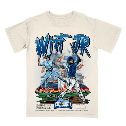 Bobby Witt Jr cool design baseball cartoon shirt, vintage graphic shirt, Gift For Fan, For Her, For Him