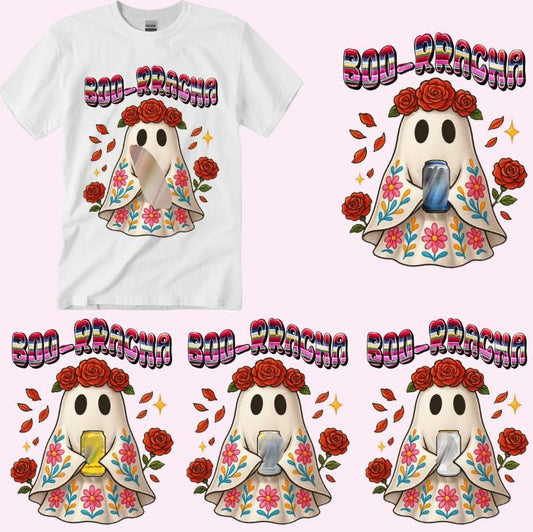 Boo--rracha Halloween Boo Shirt, Halloween Costume, Latino Halloween Shirt, Funny Mexican Spanish Halloween Shirt