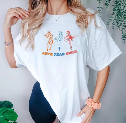 Bookish Cowgirl Sweatshirt | Let's Read Girls, Western Book Lover Shirt Book Club Hoodie Gift for Her BookTok Romance Reader Retro Countrystyle{n002}2