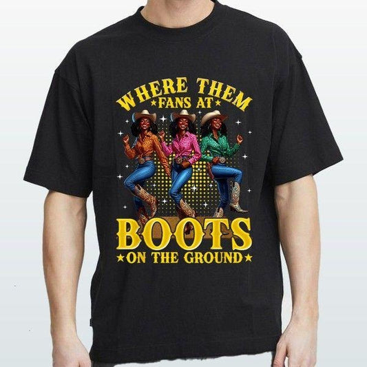 Boot On The Ground T-shirt Premium Comfort Quality Graphic Design Street Style