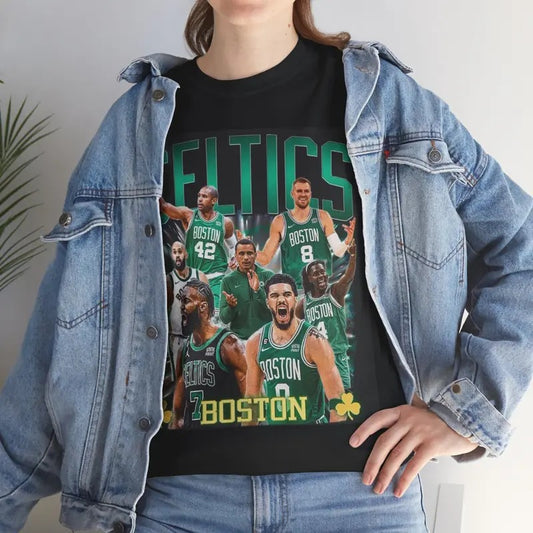 Boston Fan Tee, Retro Style For Men And Women Who Love Basketball Shirt, Basketball Shirt, Gift For Fan, Viral Shirt, Unisex T-Shirt, Gifts For Fan, Short Sleeve Tee Shirt, Gifts For Birthday Fathers Day Christmas Anniversary Thanksgiving