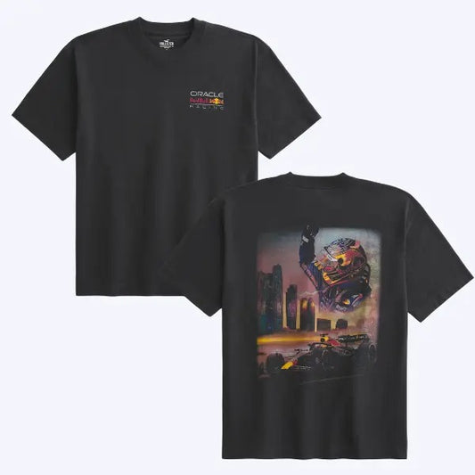 #Boxy Heavyweight Oracle Redd Bull Racing Graphic Shirt