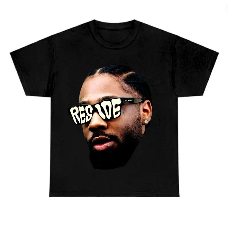 Boxyy Brent Faiyazz Big Face Shirt - Cotton T-shirt - Classic