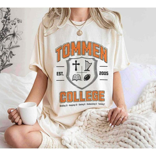 Boys of Tommen Bookish T-shirt, Tommen College shirt, Kavanagh 13 Tee, Gift For Book Lover, Booktok merch, Clean Lines