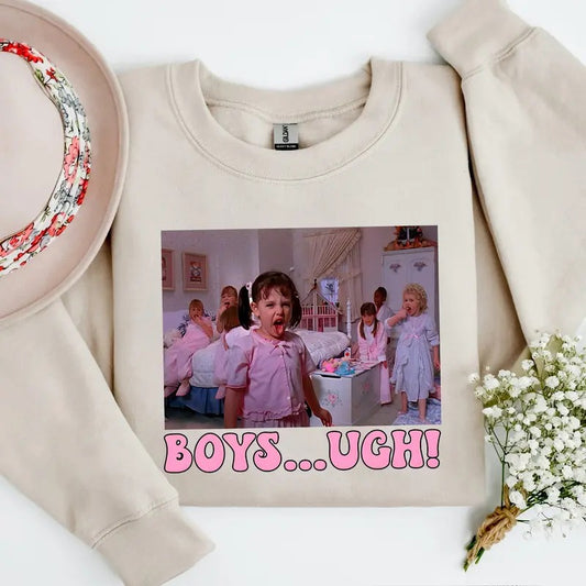 Boys... Ugh! Sweatshirt, Funny Valentines Sweatshirt, Valentines Day Shirt, Boys Ugh Sweater, Valentines Gift