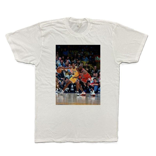 Bryant x Jordan TShirt Vintage 90s Basketball Michael Jordan Sizes S 3XL Menswear Top, Fashion Cotton, Full Colors, Full Sizes, For Men, For Women