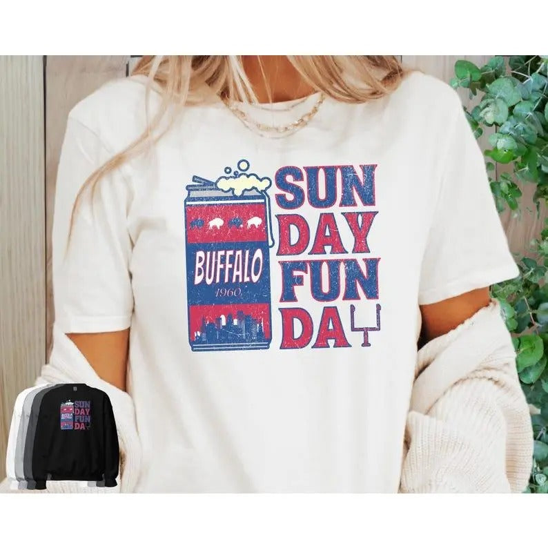 Buffalo Football Shirt, Buffalo Shirt, Buffalo Football Gift, Football Shirt, Vintage Football Shirt, Game Day Shirt