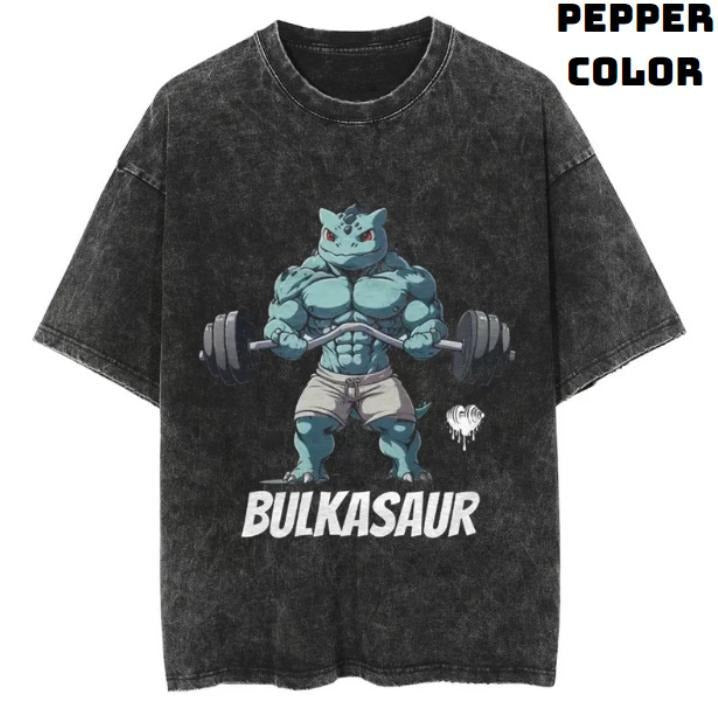 Bulkasaur Vintage Tee, Bulbasaur T-Shirt, Pokemon Tee, Anime Shirt, Animation Graphic Tees, Gym Shirt, Unisex T-Shirt, Gift For Men Women
