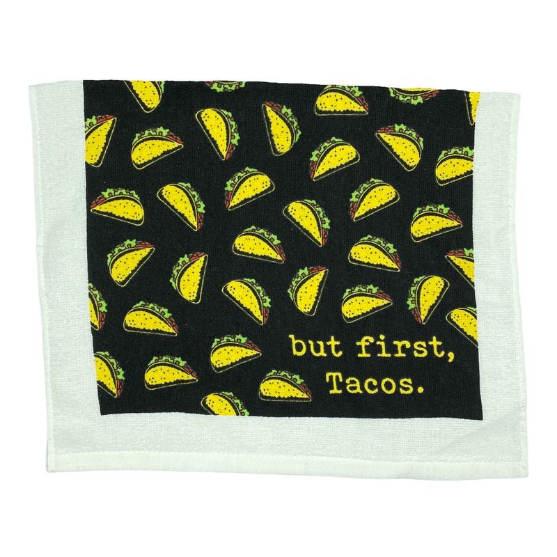 But First Tacos Funny Tasty Mexican Food Tea Towel Funny Dish Towels Soft Adsorbent Tea Towel
