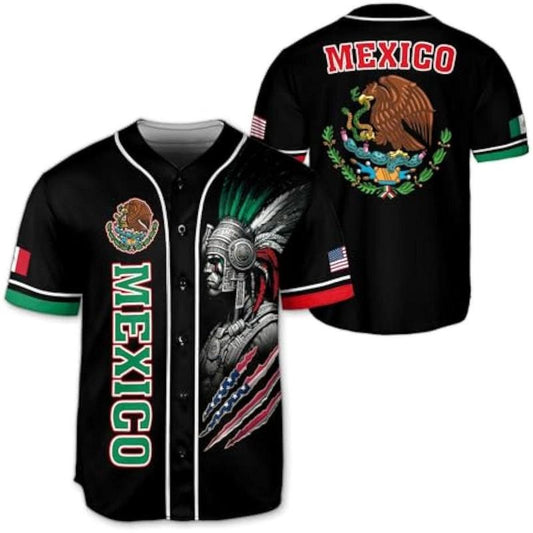 CHIARA CONTI Men's Mexico Baseball Jersey, gift for lover Mexico