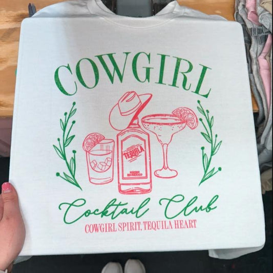 COWGIRL COCKTAIL sweatshirt and Hoodie, Western clothing Sweatshirt, Country shirt, western tops, western outfits women