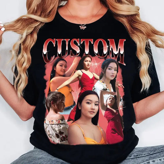 CUSTOM Bootleg Rap Shirt, Custom Your Own Idea Bootleg Shirt, Insert Your Design, 90S Rap Tee Shirt, Gift for Men Women, Valentine Gift T-shirt