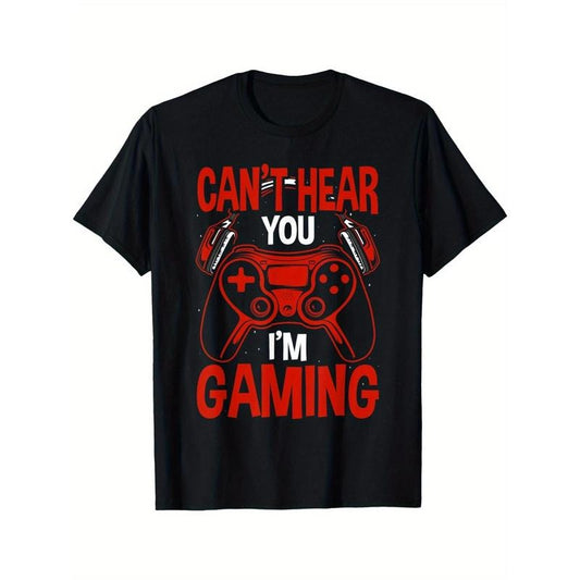 Can't Hear You I'm Gaming Funny for Gamers T-Shirt made in usastyle{n002}2