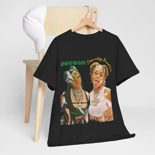 Cardiii B Latto Rip Me Out The Plastik T-Shirt, Cardiii B Latto Shirt Classic Cotton