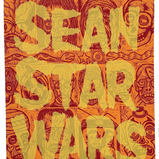 Carve Forever European Tour Poster Signed Screen Print