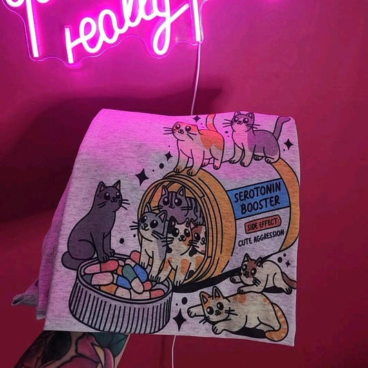 Cat Graphic Tee Or Sweatshirt, Unisex fit