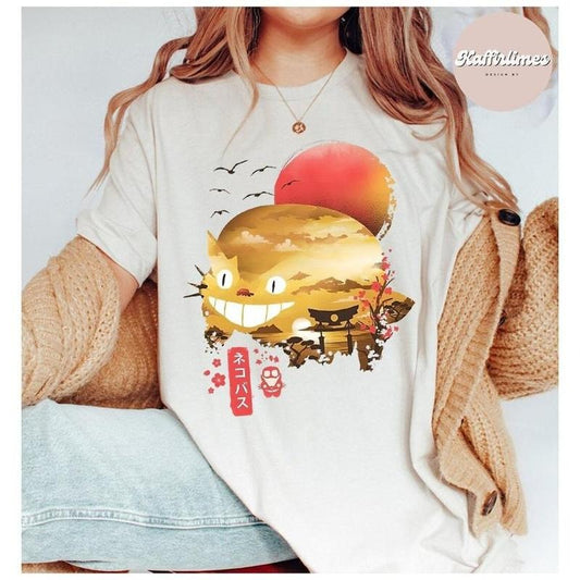Catbus Shirt, My Neighbor Totoro Shirt, Studio Ghibli Shirt, Totoro Shirt, Studio Ghibli Fans Shirt, Totoro Shirt, Miyazaki Hayao
