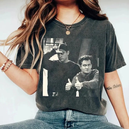 Chandler Retro Friends Shirt , Chand.ler Bing graphic Shirt, Sweatshirt, Chandler Unisex Shirt, Gift for men women Clothing Cotton