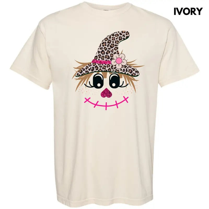 Cheetah Scarecrow Face Comfort Colors T-Shirt 'NLB'
