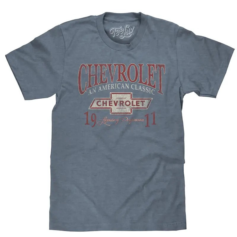Chevrolet An American Classic Big & Tall T-Shirt - Indigo