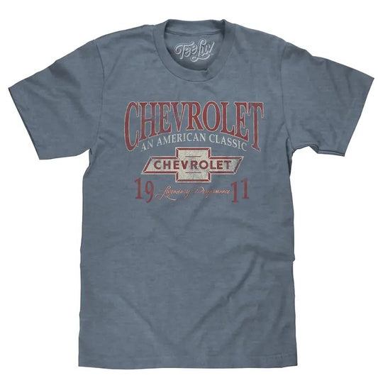 Chevrolet An American Classic Big & Tall T-Shirt - Indigo