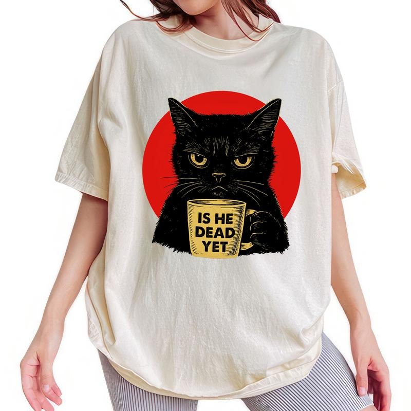 ChicCotton Is He Deaad Yet Comfort Colors Shirt, Dark Humor T-shirt, Protest Graphic Tee, Liberal Clothing, Democrat Outfits, Womenswear