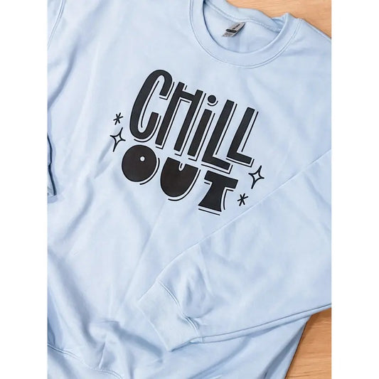 Chill Out Graphic Pullover