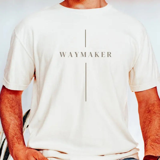 Christian Comfort Colors Shirts for Men, Religious Shirts for Men Classic Cotton Fabric Menswear Top Traditional