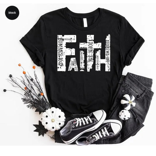 Christian Shirt, Bible Verse T-Shirt, Religious Outfit, Retro Faith T Shirt, Christian Cross Graphic  T-shirt, sweater and Hoodie