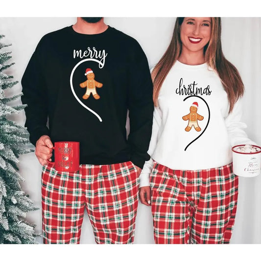 Christmas Couple Merry Christmas Sweatshirt, Christmas Couple Matching, Funny Christmas Couples Sweater, Holiday Couples Sweatshirt