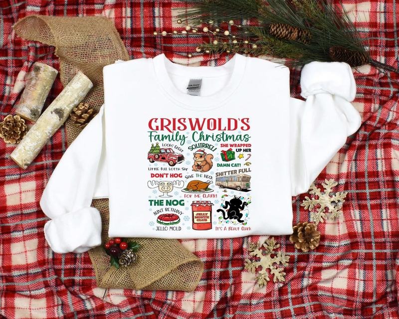 Christmas Sweatshirt, National Lampoons Hoodie, Christmas Griswolds Vacation Sweatshirt, Griswold Family Hoodie, Christmas Movie Sweatshirt, Christmas Gift Classic Clothes