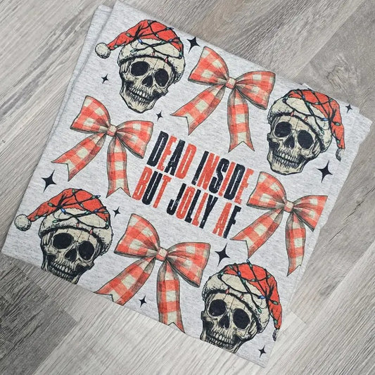 Christmas inside but Jolly Graphic Tee or Sweatshirt