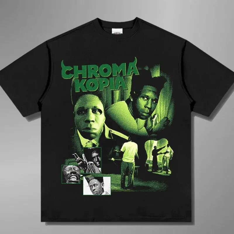 Chromakopia Artwork Shirt, Comfortable Cotton Graphic Tee for Menswear and Womenswear