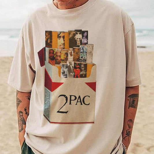 Cigar Lovers Short-Sleeve Unisex T-Shirt, Smoking T-Shirt, 2Pac Tupac Shakur T-Shirt, Tupac Shakur Vintage T-Shirt,2Pac Shirt, Rapper Shirt,Hiphop Shirt,Vintage 90s Bootleg Shirt,Unisex