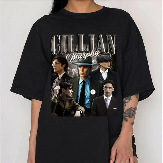 Cillian Murphy Vintage Shirt, Cillian Murphy Graphic T Shirt, Retro 90s Fans Homage T Shirt, Cillian Murphy Sweatshirt, Murphy T Shirt, Trendy Shirt, Unisex T-Shirt, Gifts For Man Women, Short Sleeve Tee Shirt, Gifts For Birthday