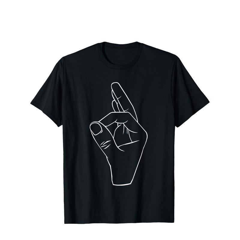 Circle Game You Looked Prank Finger OK Hand Game T-Shirt Selected pure cotton interesting design DIY short sleeve t-shirt for men, soft and breathable, suitable for all seasons, comfortable, casual and sports made in usa made in usa