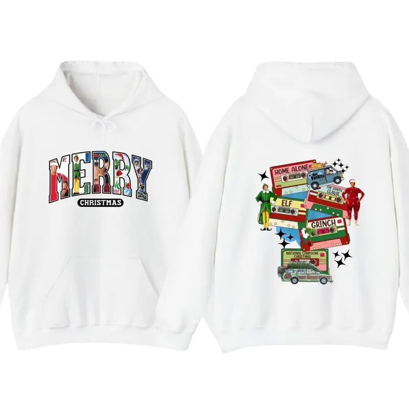 Classic 90s Christmas Movies Shirt, Hoodie, Retro Shirt