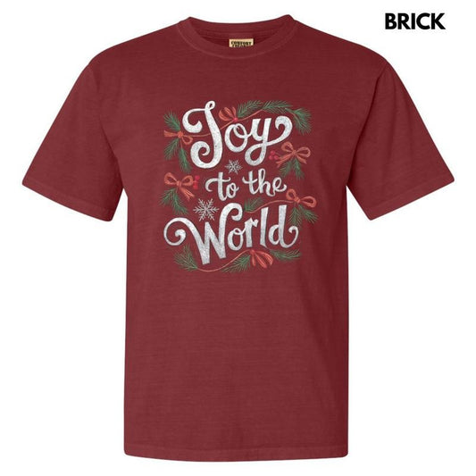 Classic Joy To The World Comfort Colors T-Shirt