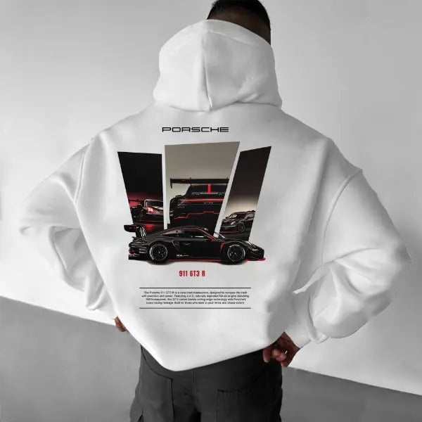 Classic Porsche 911 GT3 RS Hoodie T-shirt Sweatshirt, Unisex, Menswear, Street Racing Shirt, Car Hoodie, Boyfriend Gift
