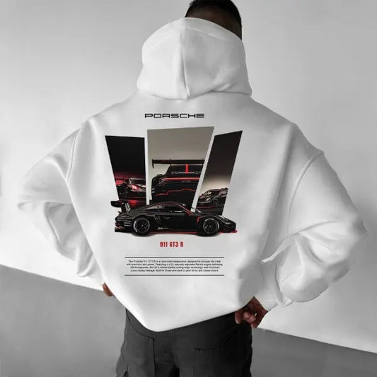 Classic Porsche 911 GT3 RS Hoodie T-shirt Sweatshirt, Unisex, Menswear, Street Racing Shirt, Car Hoodie, Boyfriend Gift