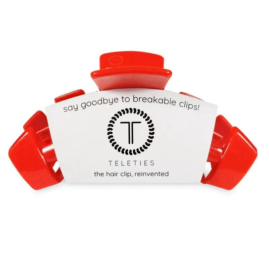 Classic Reindeer Red Hair Clip