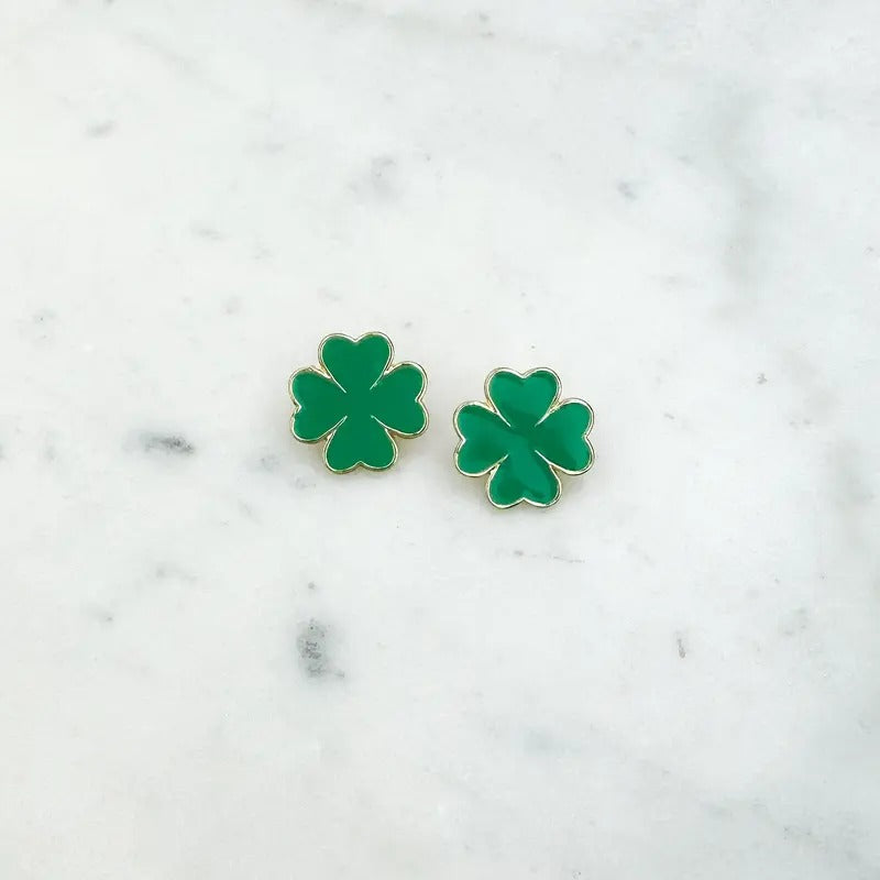 Clover Cutie Stud Earrings *Final Sale*