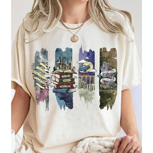 Comfort Color I Solemnly Swear That I Am Up To No Good Shirt, Potions, Herbology, Magical Theory, Vintage Flying Car, It Is Not