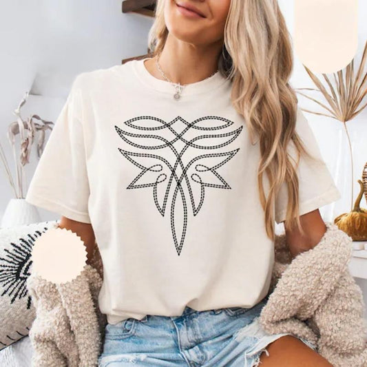 Comfort Colors Boot Stitch Shirt Cute Western Tee Rodeo Tshirt Gift For Cowgirl Country Music Outfits, western outfits women, western tops