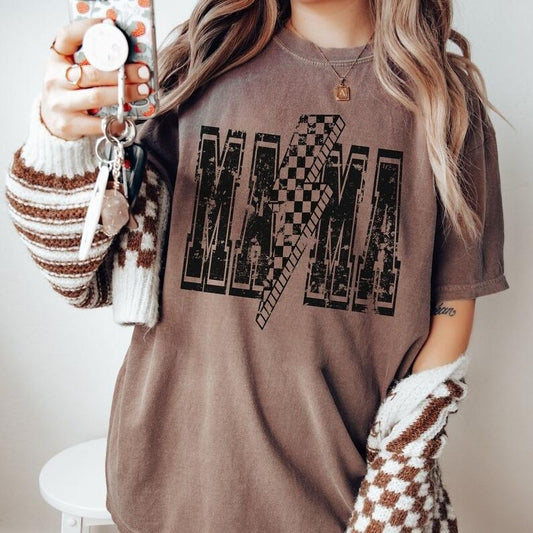 Comfort Colors Camouflage Mama T-Shirt, Mothers Day Gift, Mom Shirt, Retro Mama TShirt, Gift For Mom, Varsity Mama T Shirt, Duck Camo Mama Teesstyle{n002}2