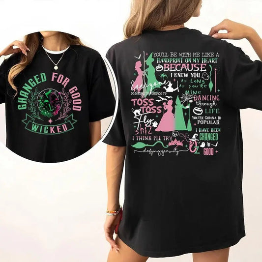Comfort Colors Changed For Good Shirt, Wicked Defy Gravity Sweatshirt, Wicked Shirt, Wizard of Oz shirt Broomstick, Wizard of Oz Sweatshirt